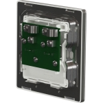 Schneider Electric 施耐德電氣 NUX32TVFMM_SS UNICA X 兩位電視/收音機天線插座 (炫星銀)